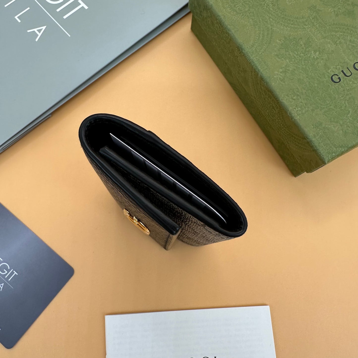 UNUSED GUCCI MARMONT SUPREME KEY HOLDER
