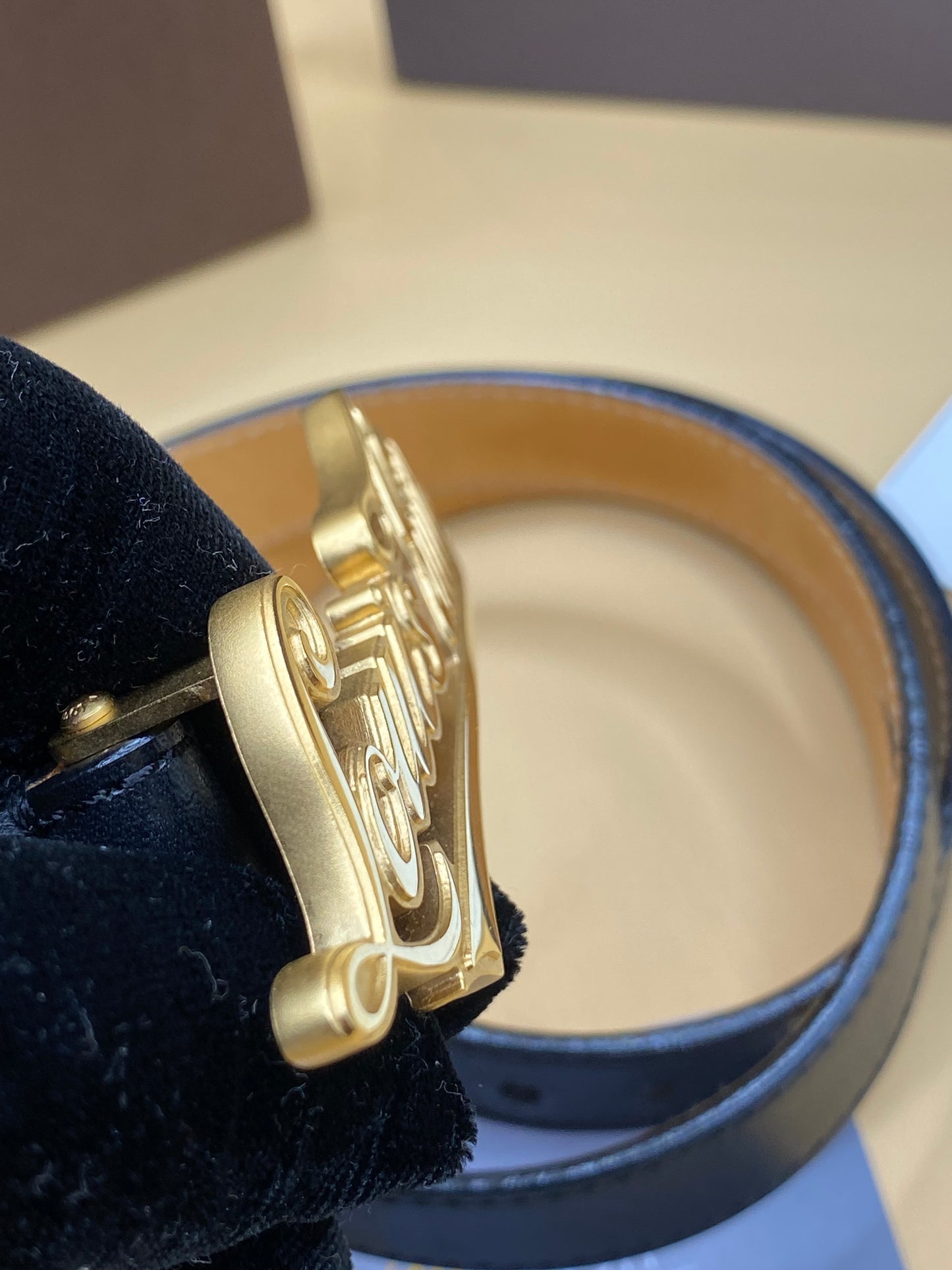 LOUIS VUITTON SIGNATURE INITIALES BELT 90CM/36IN