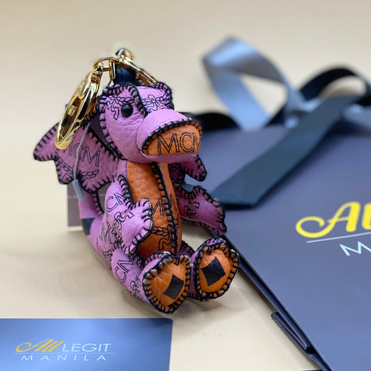 **UNUSED** MCM DRAGON BAG CHARM/KEYCHAIN