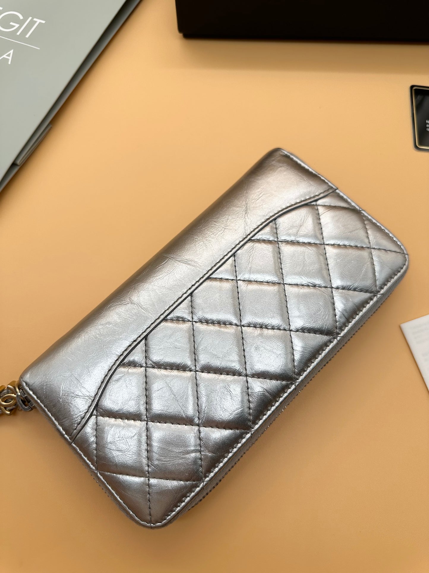CHANEL GABRIELLE ZIPPY WALLET