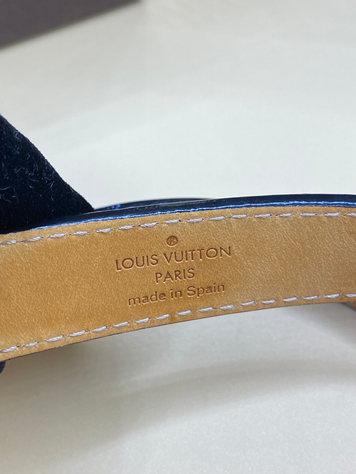 LOUIS VUITTON SIGNATURE INITIALES BELT 90CM/36IN