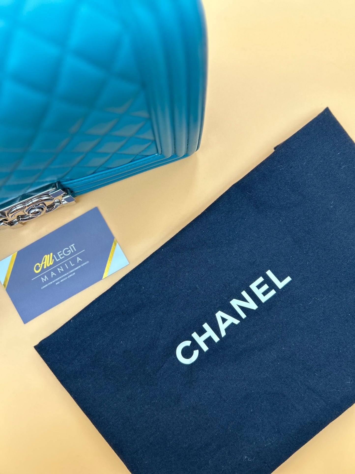 CHANEL LEBOY TEAL