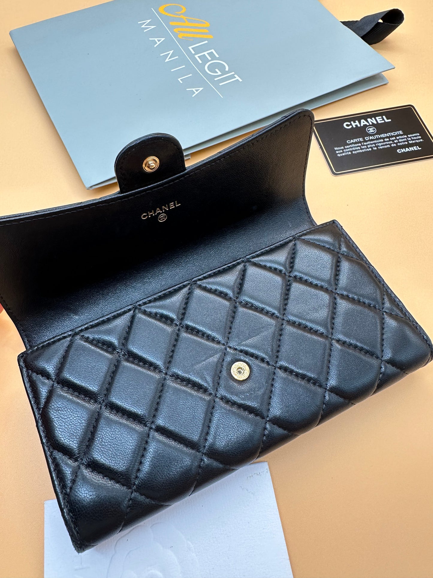 CHANEL CLASSIC FLAP LAMBSKIN WALLET