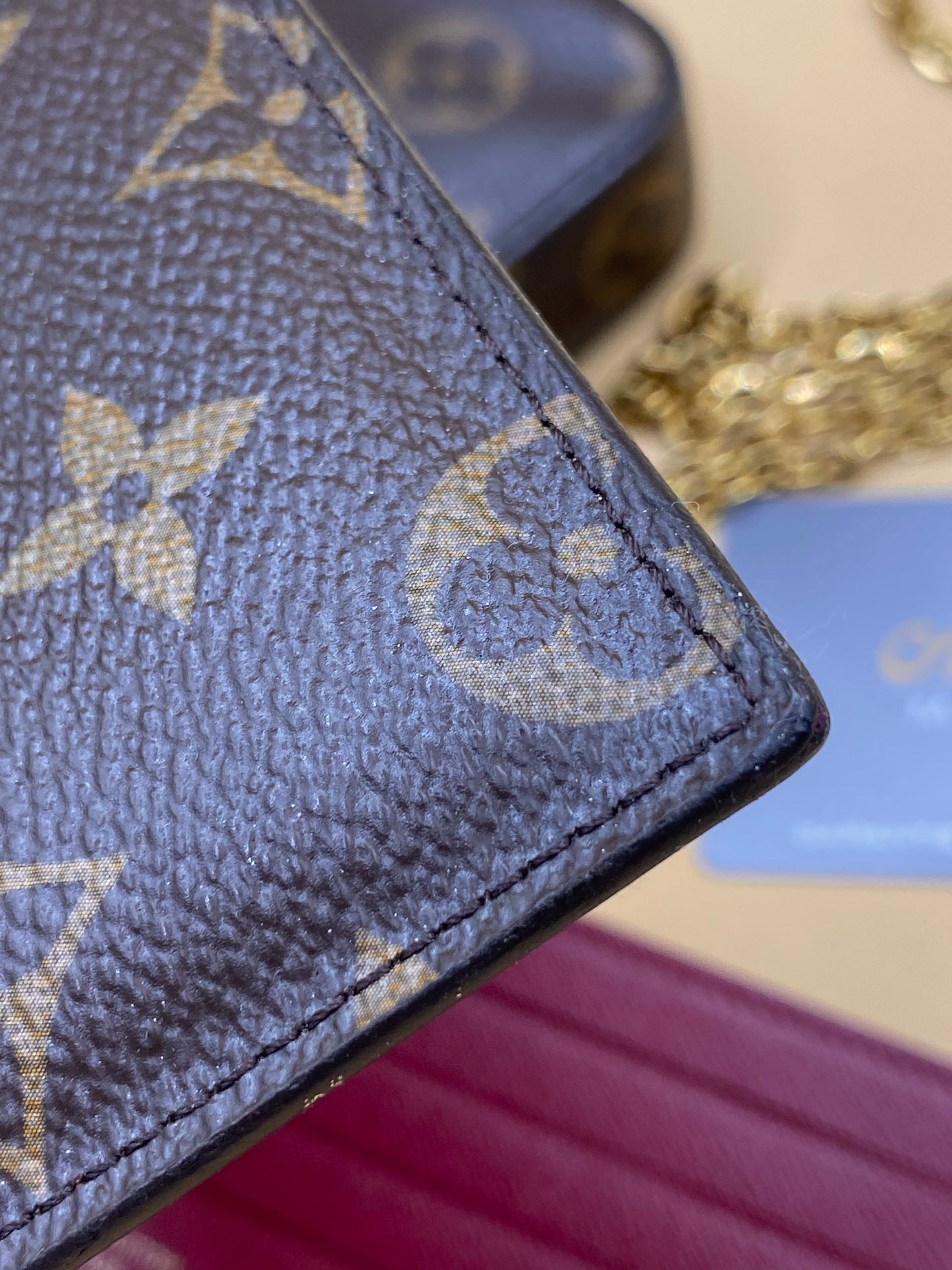 LOUIS VUITTON FELICIE—MONOGRAM