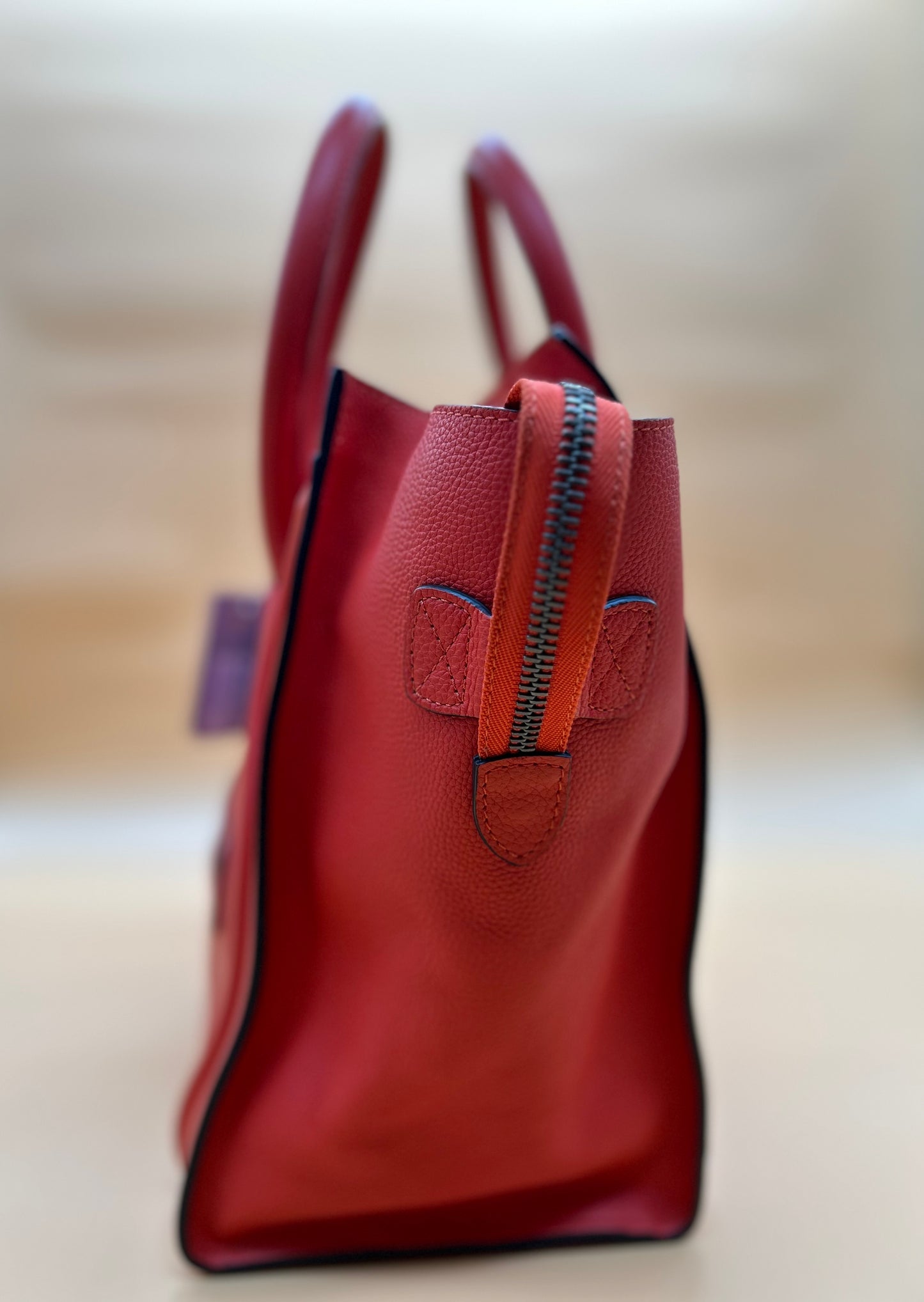 CELINE LUGGAGE RED