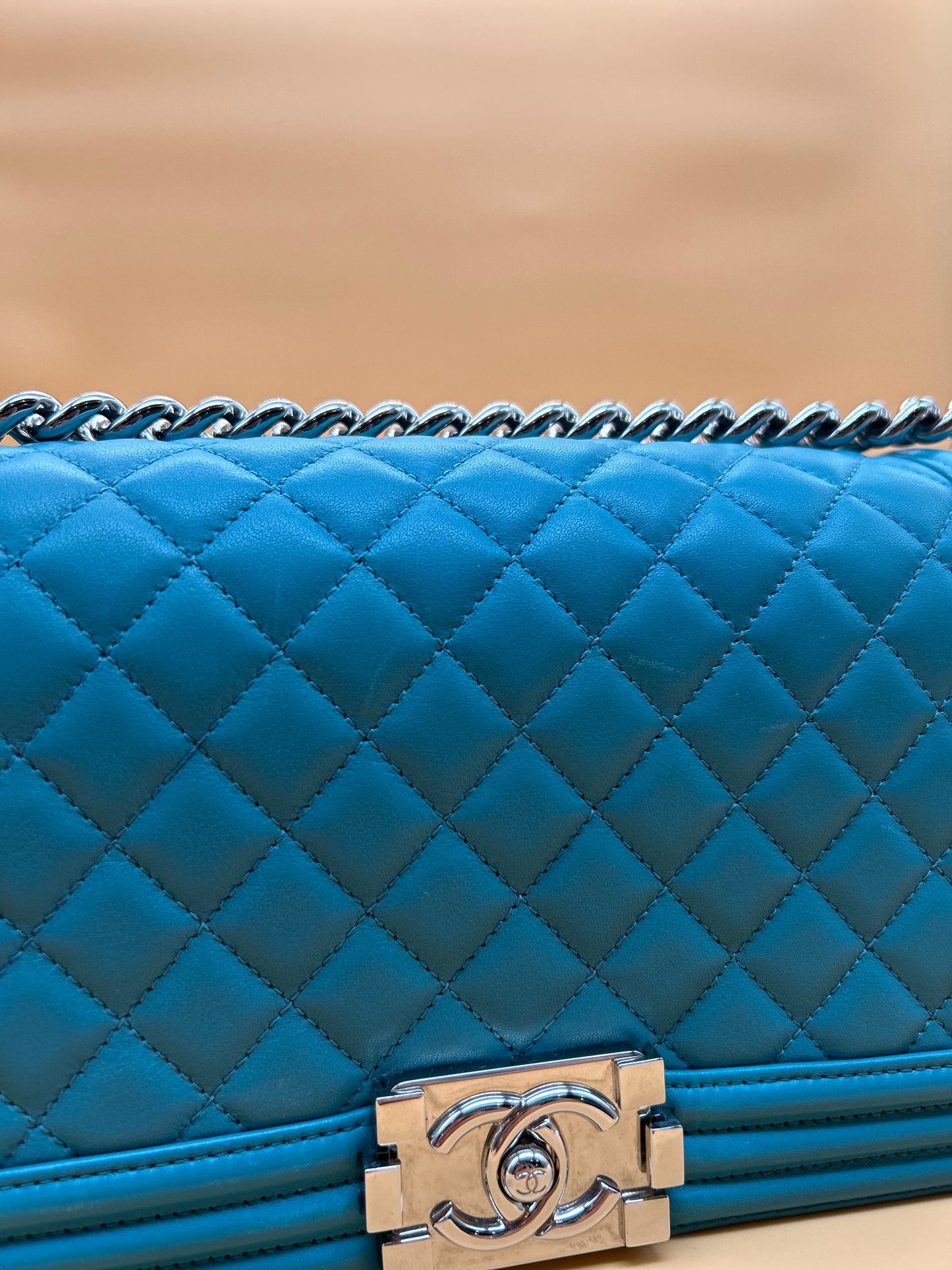 CHANEL LEBOY TEAL