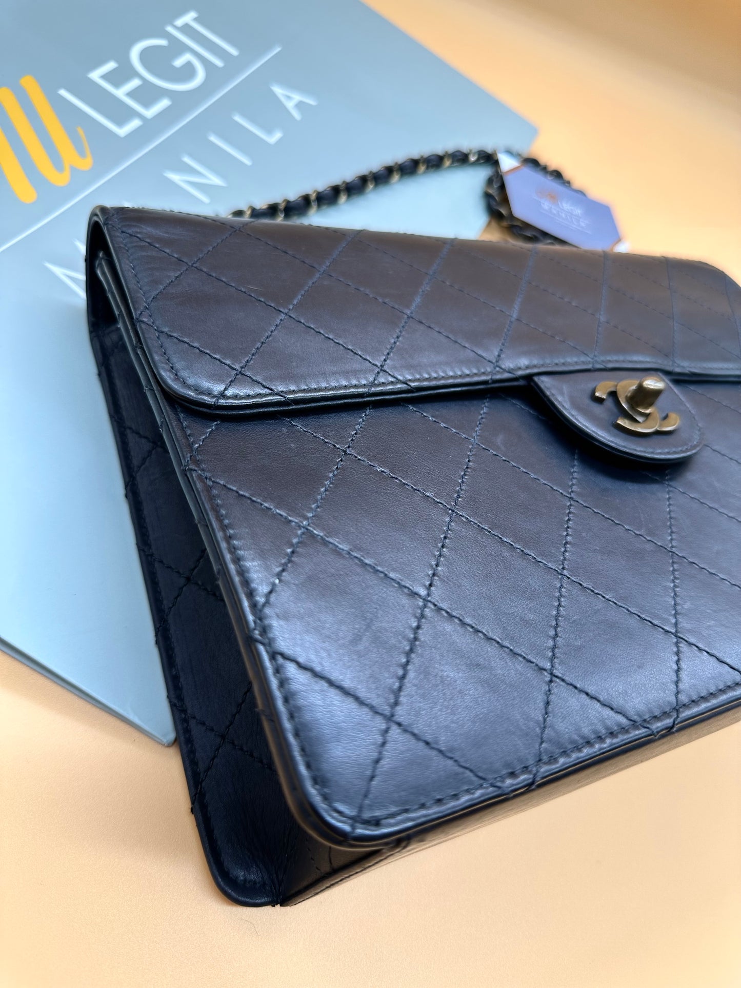 CHANEL VINTAGE SQUARE FLAP