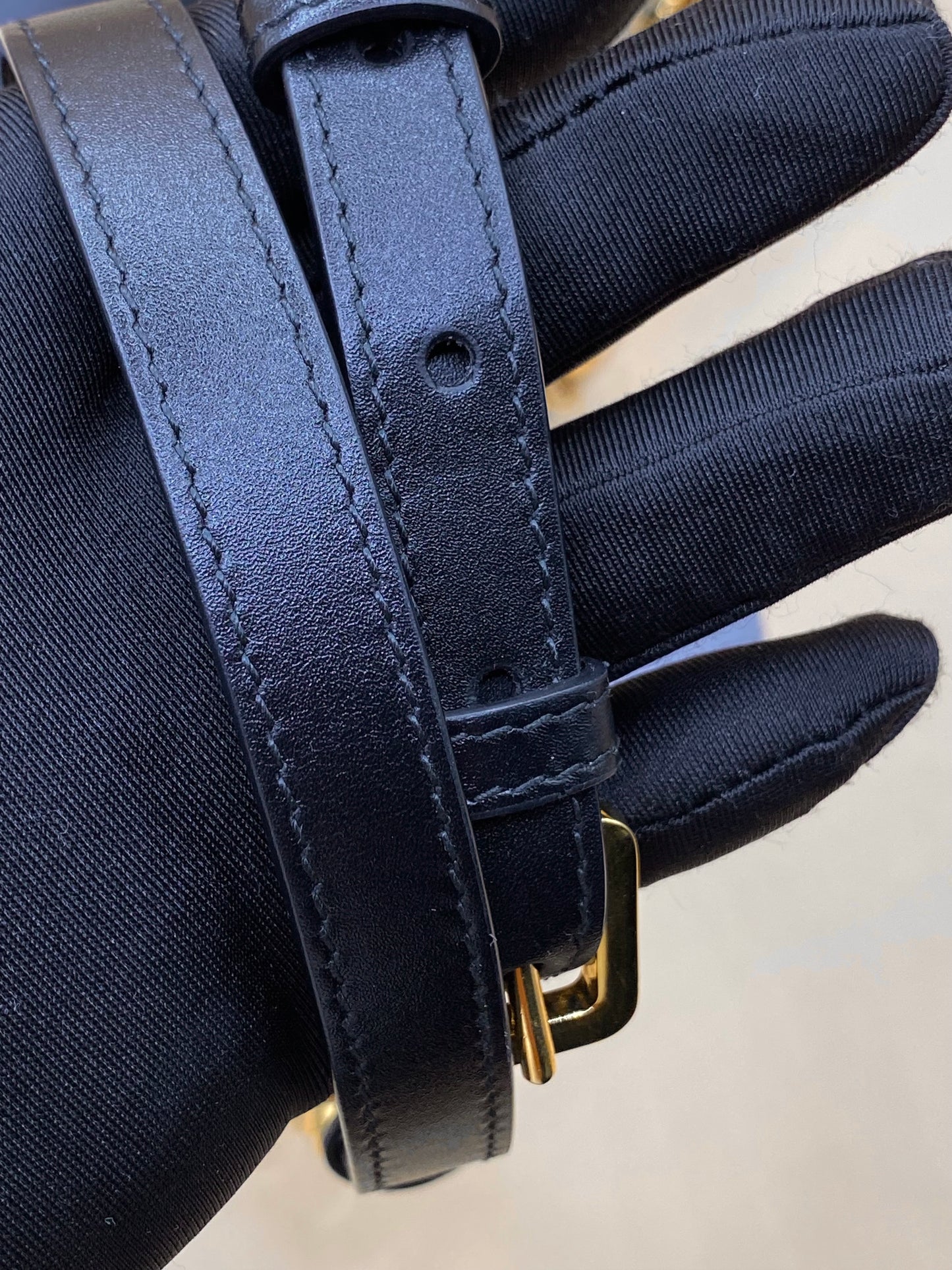 *BNEW* CHRISTIAN DIOR MONTAIGNE 30 EAST WEST—BLACK