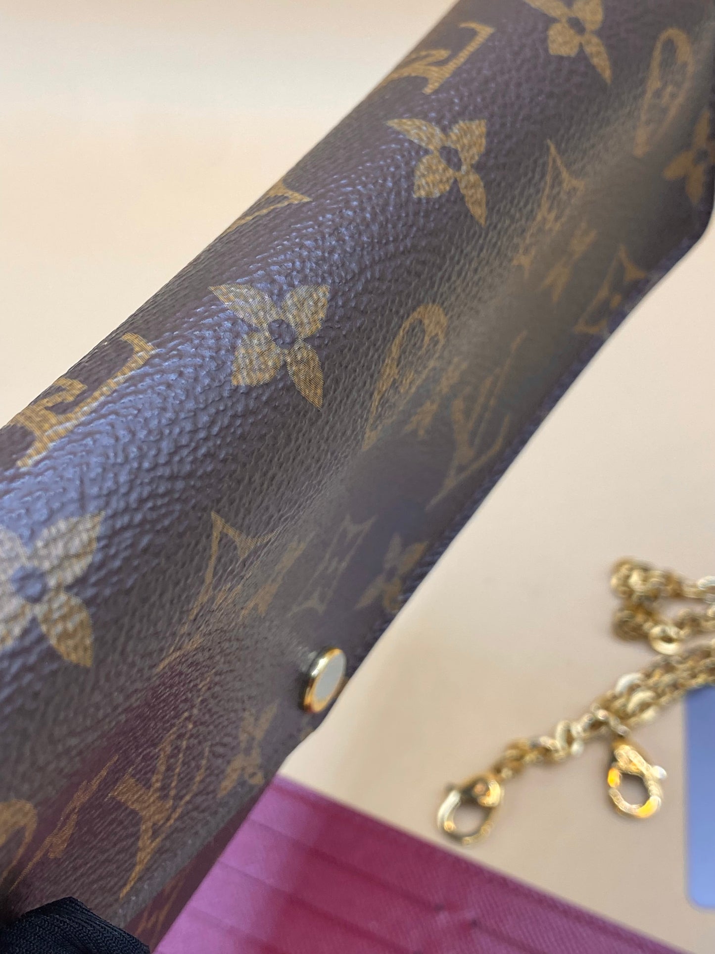 LOUIS VUITTON FELICIE—MONOGRAM