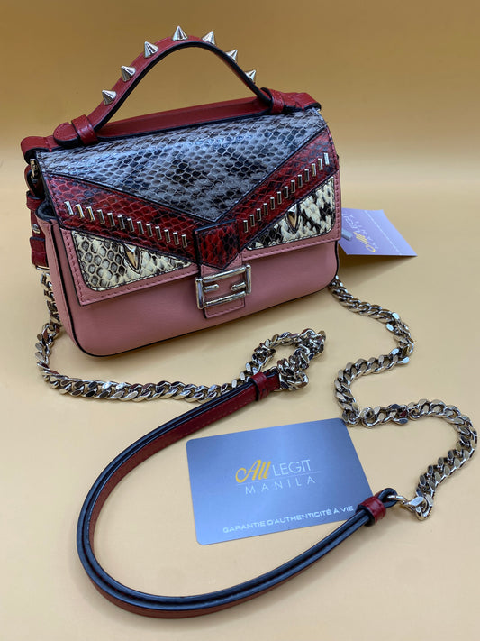 FENDI MICRO MONSTER DOUBLE BAGUETTE—PHYTON