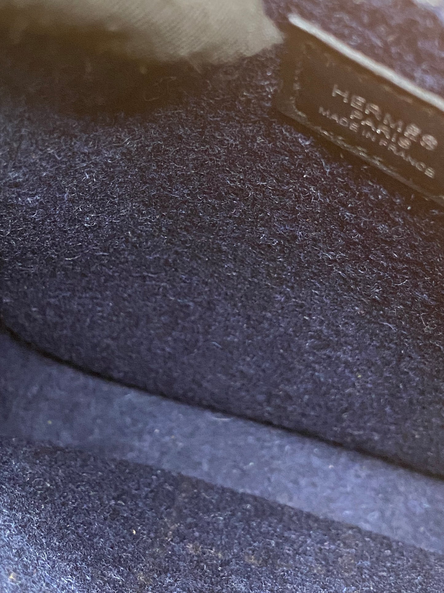 Hermès Évelyne TPM—Bleu Nuit Feutre