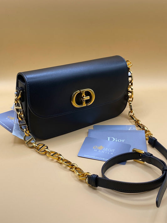 *BNEW* CHRISTIAN DIOR MONTAIGNE 30 EAST WEST—BLACK