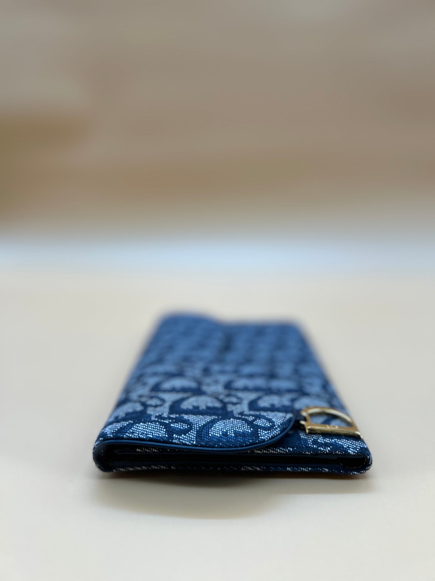 CHRISTIAN DIOR SADDLE WALLET