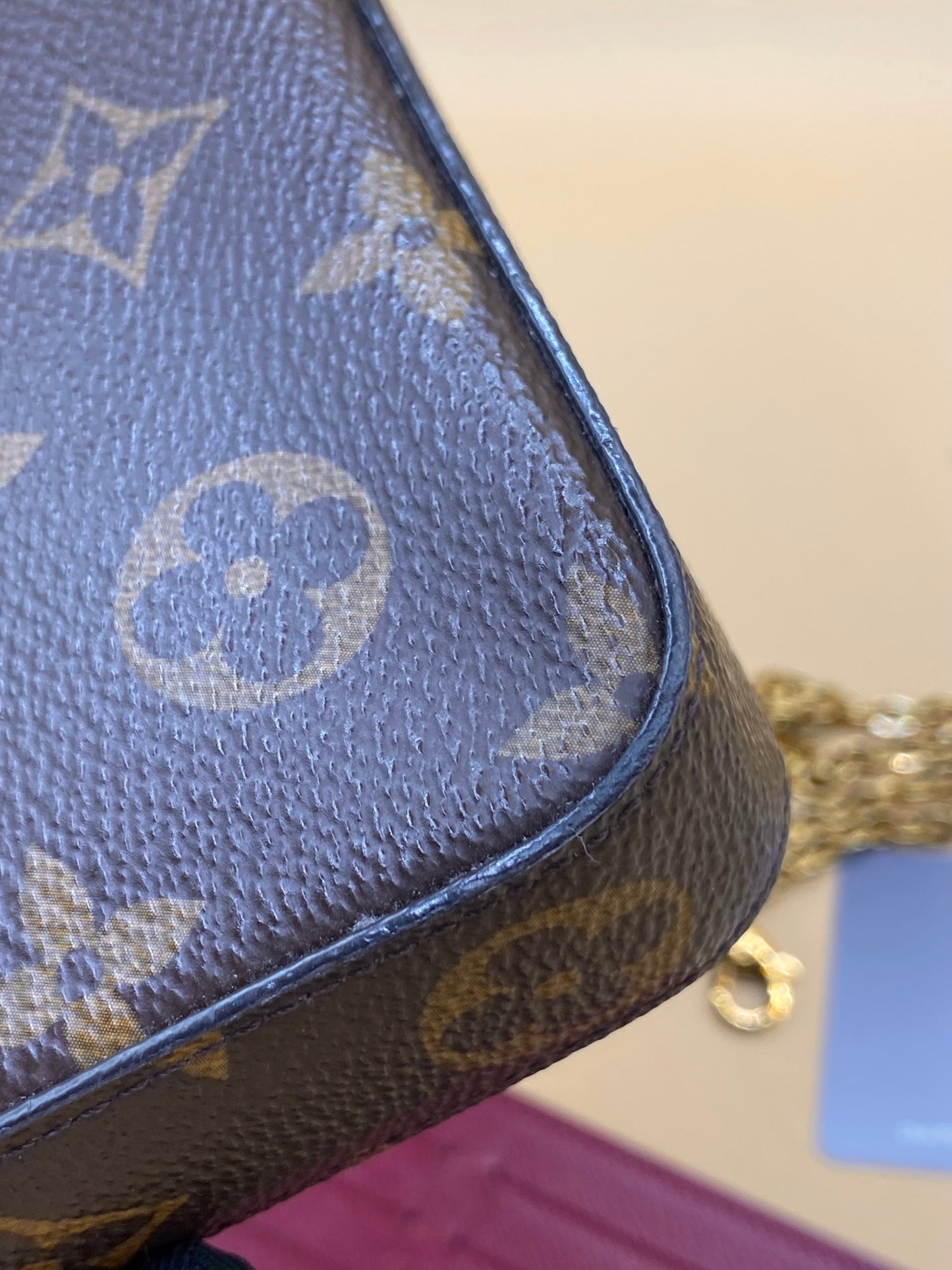 LOUIS VUITTON FELICIE—MONOGRAM