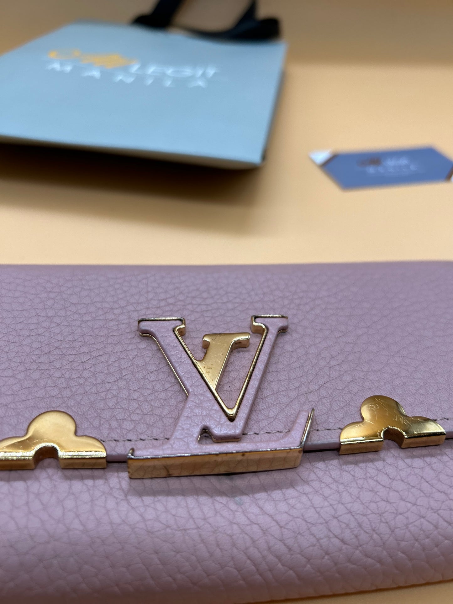 LV CAPUCINES WALLET
