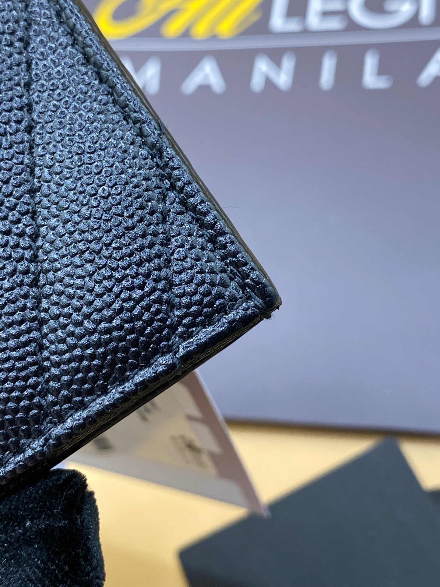 SAINT LAURENT CASSANDRE ZIPPY CARD HOLDER