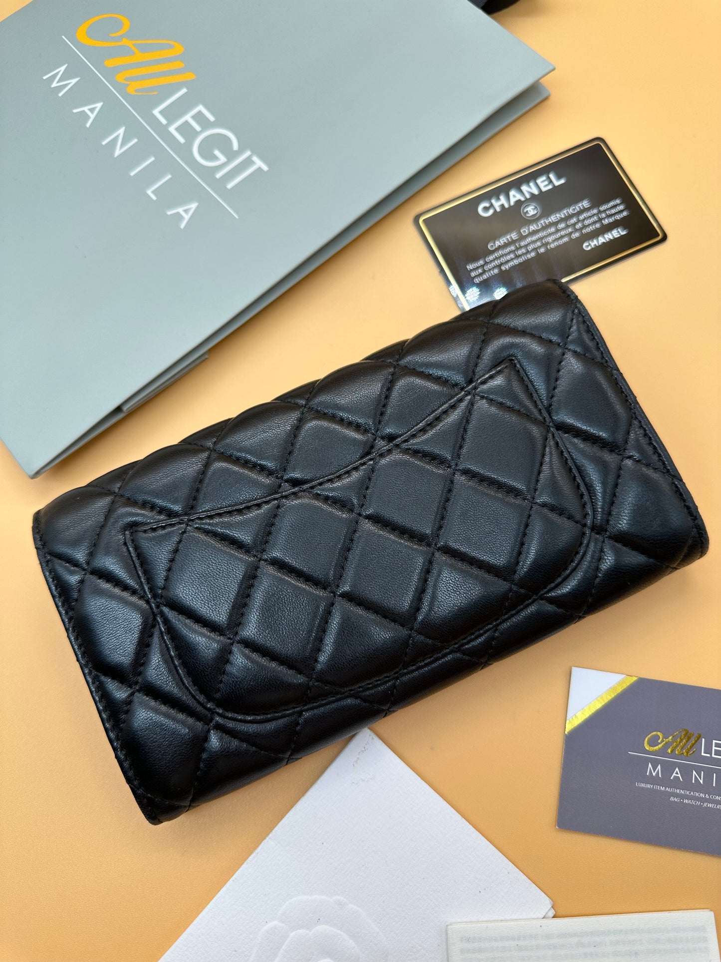 CHANEL CLASSIC FLAP LAMBSKIN WALLET