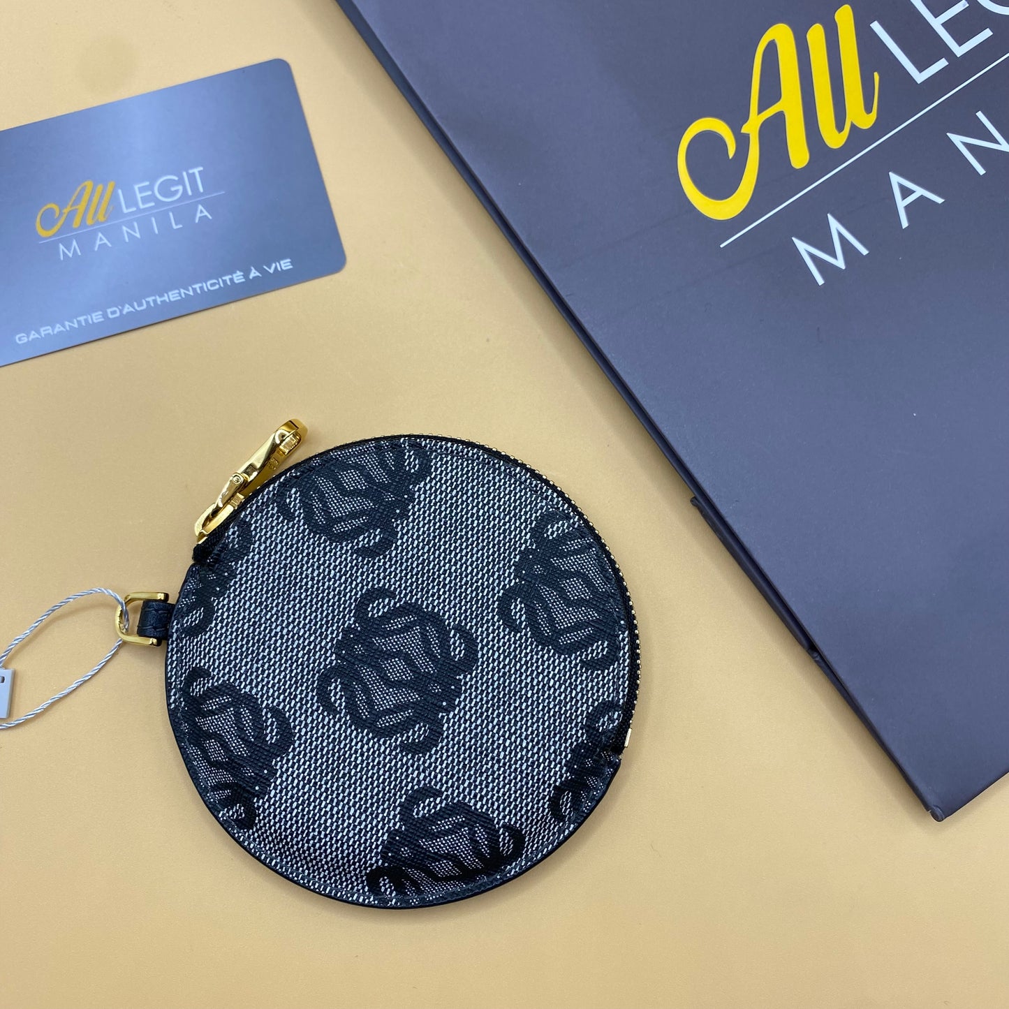 **UNUSED** LOEWE COOKIE ANAGRAM BAG CHARM/COIN PURSE