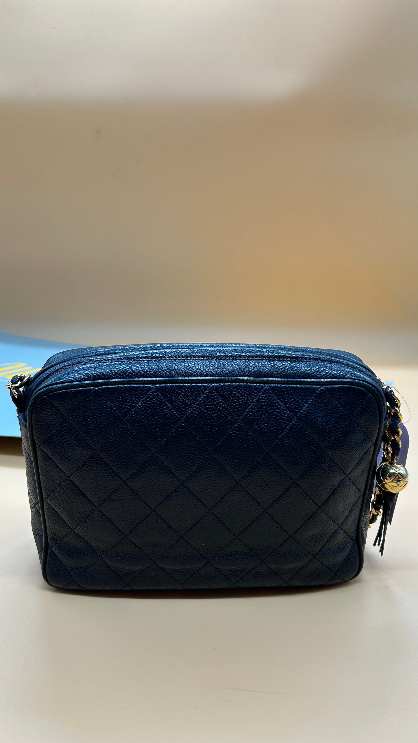 CHANEL VINTAGE CAVIAR CAMERA