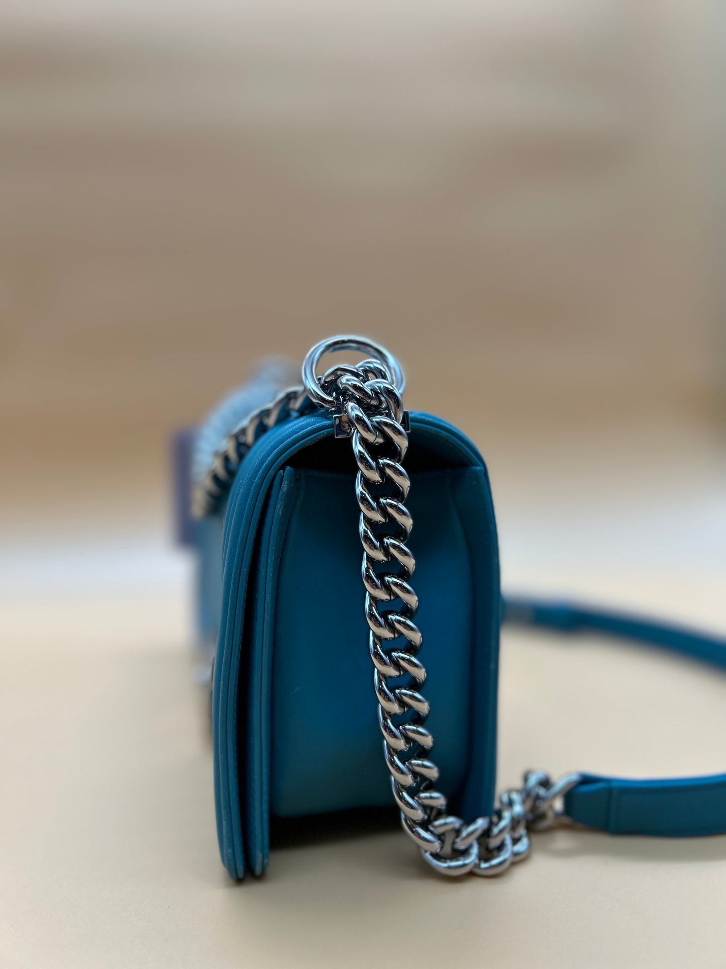 CHANEL LEBOY TEAL
