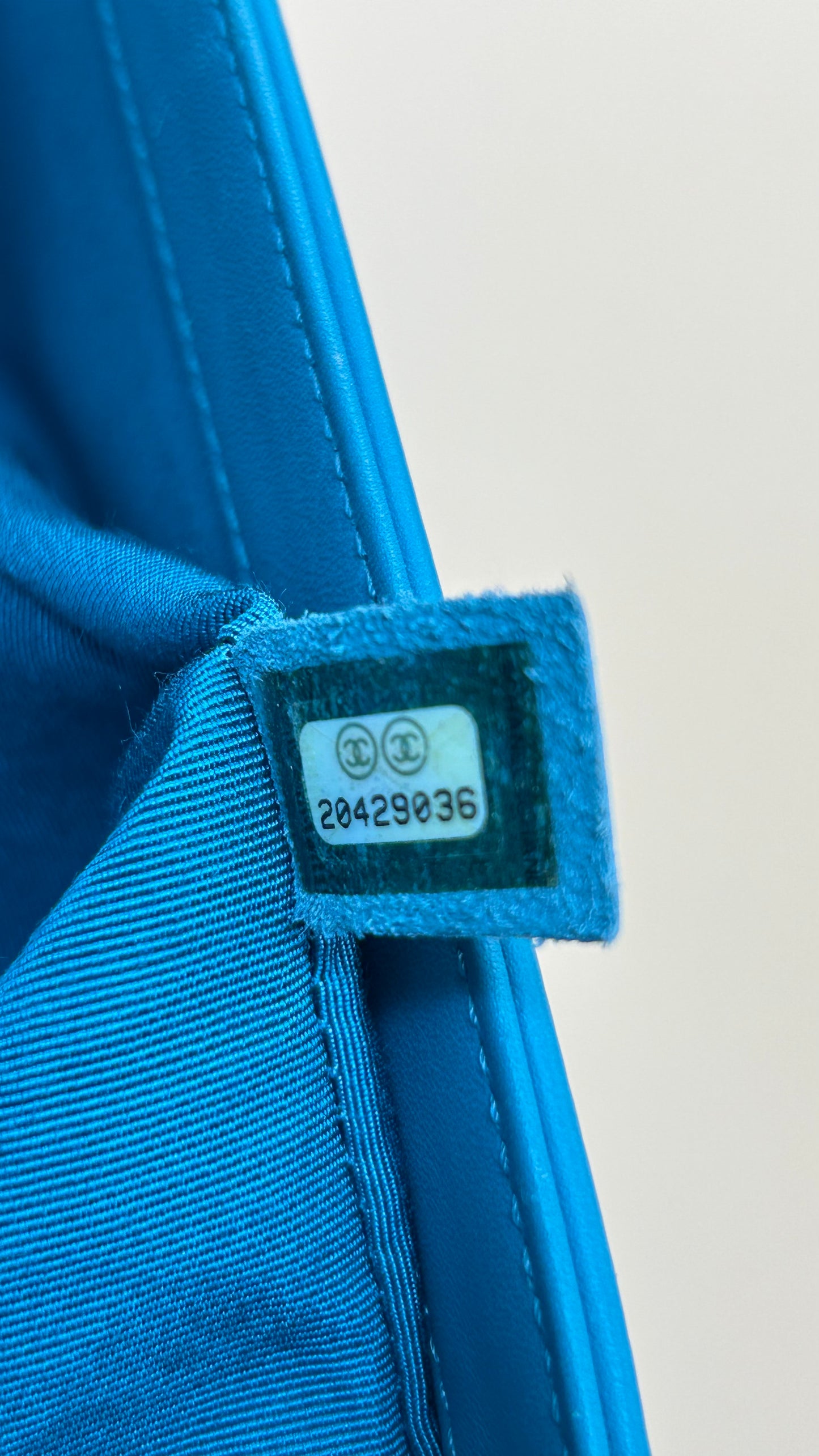 CHANEL LEBOY TEAL