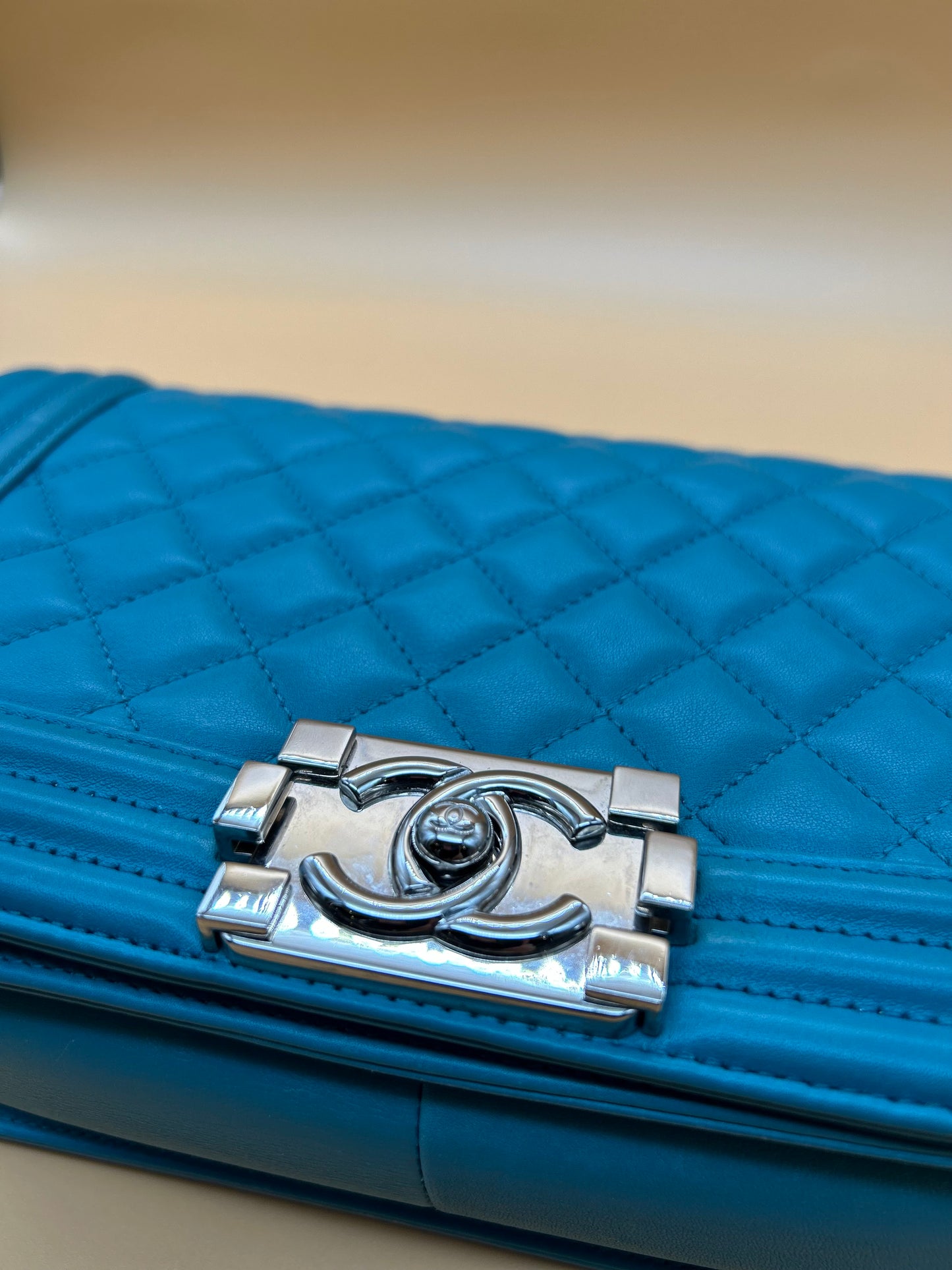 CHANEL LEBOY TEAL