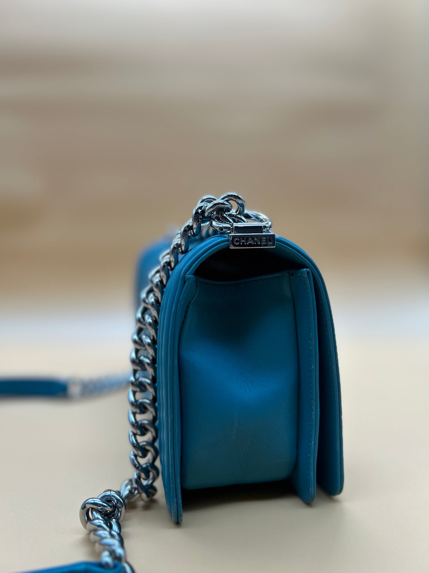 CHANEL LEBOY TEAL