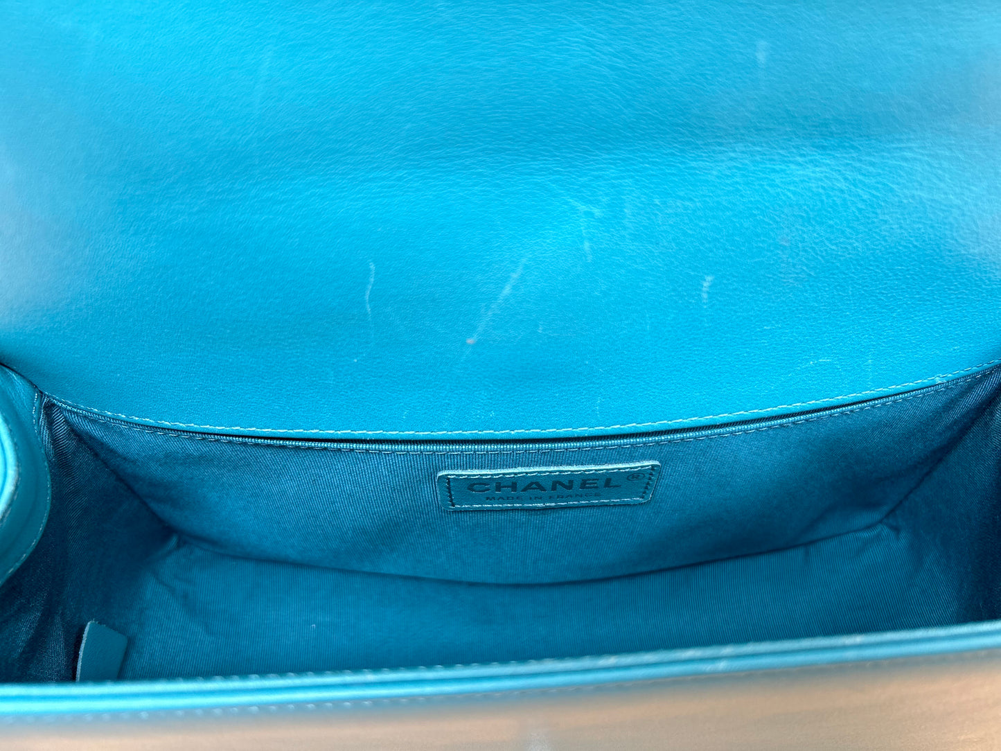 CHANEL LEBOY TEAL