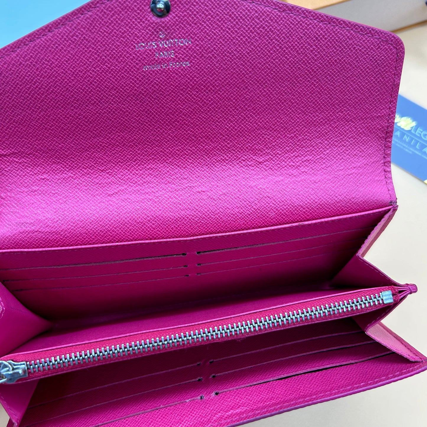LV EPI SARAH PINK INTERIOR