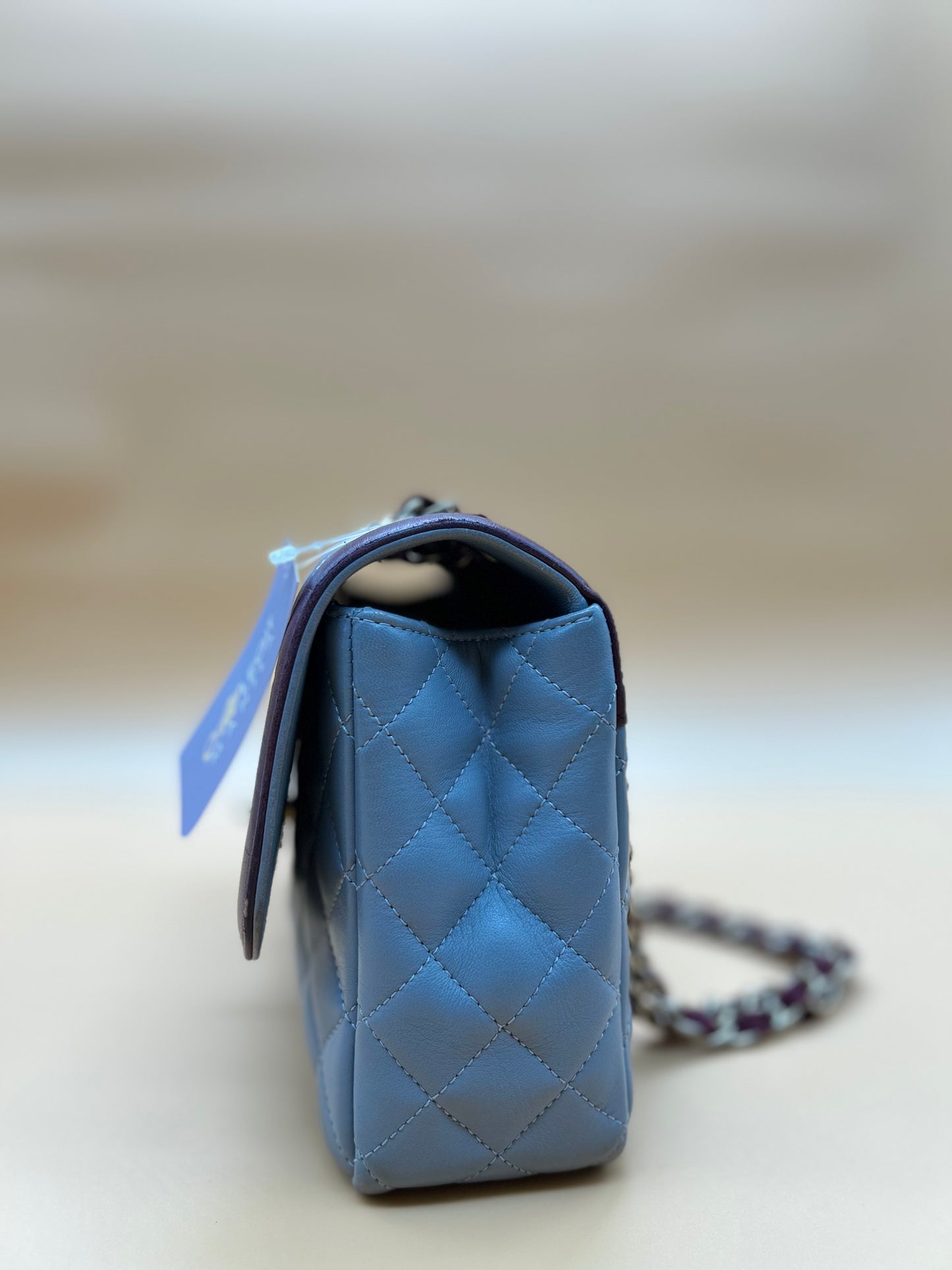 CHANEL 2-TONE DAY FLAP