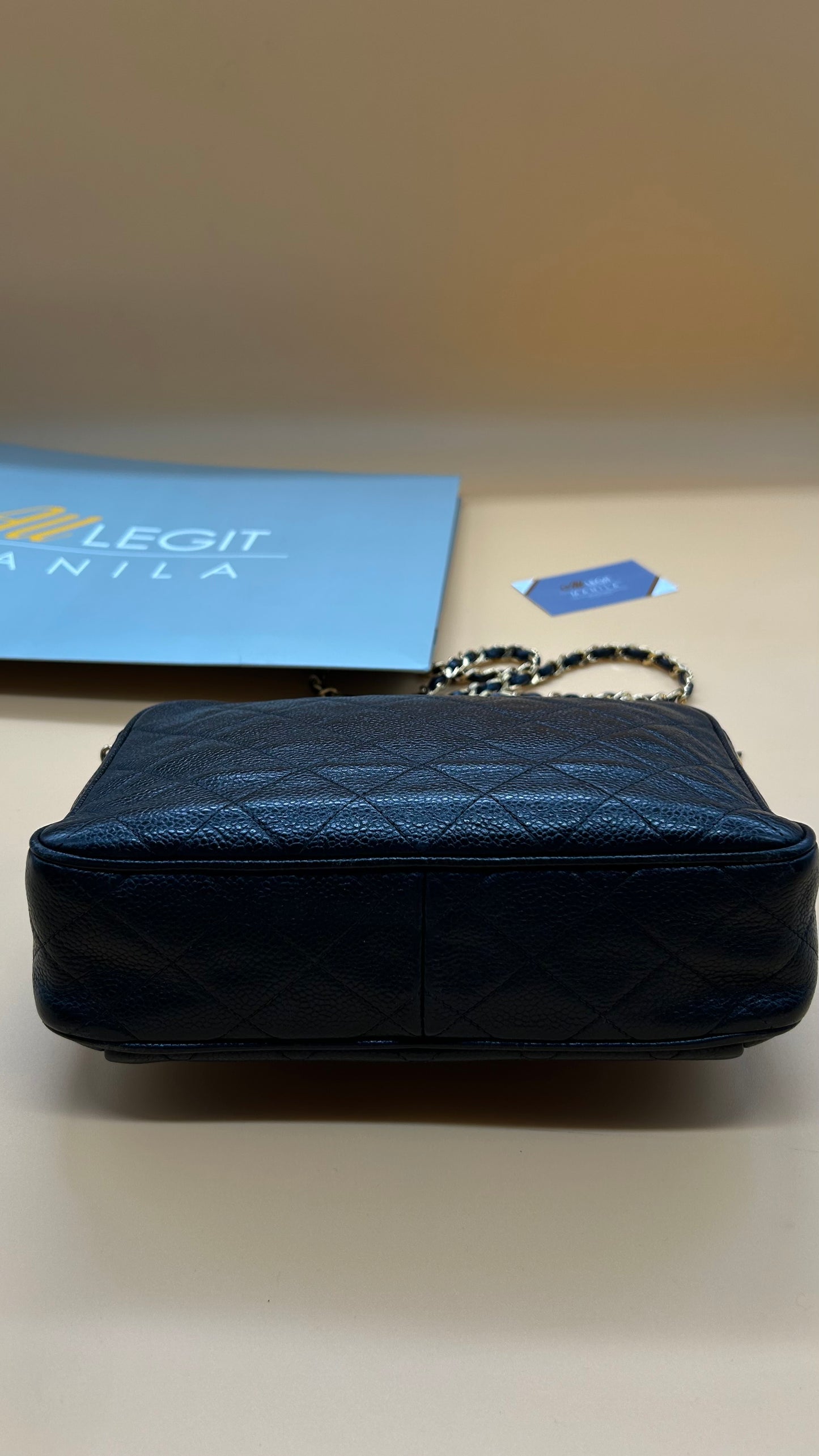 CHANEL VINTAGE CAVIAR CAMERA