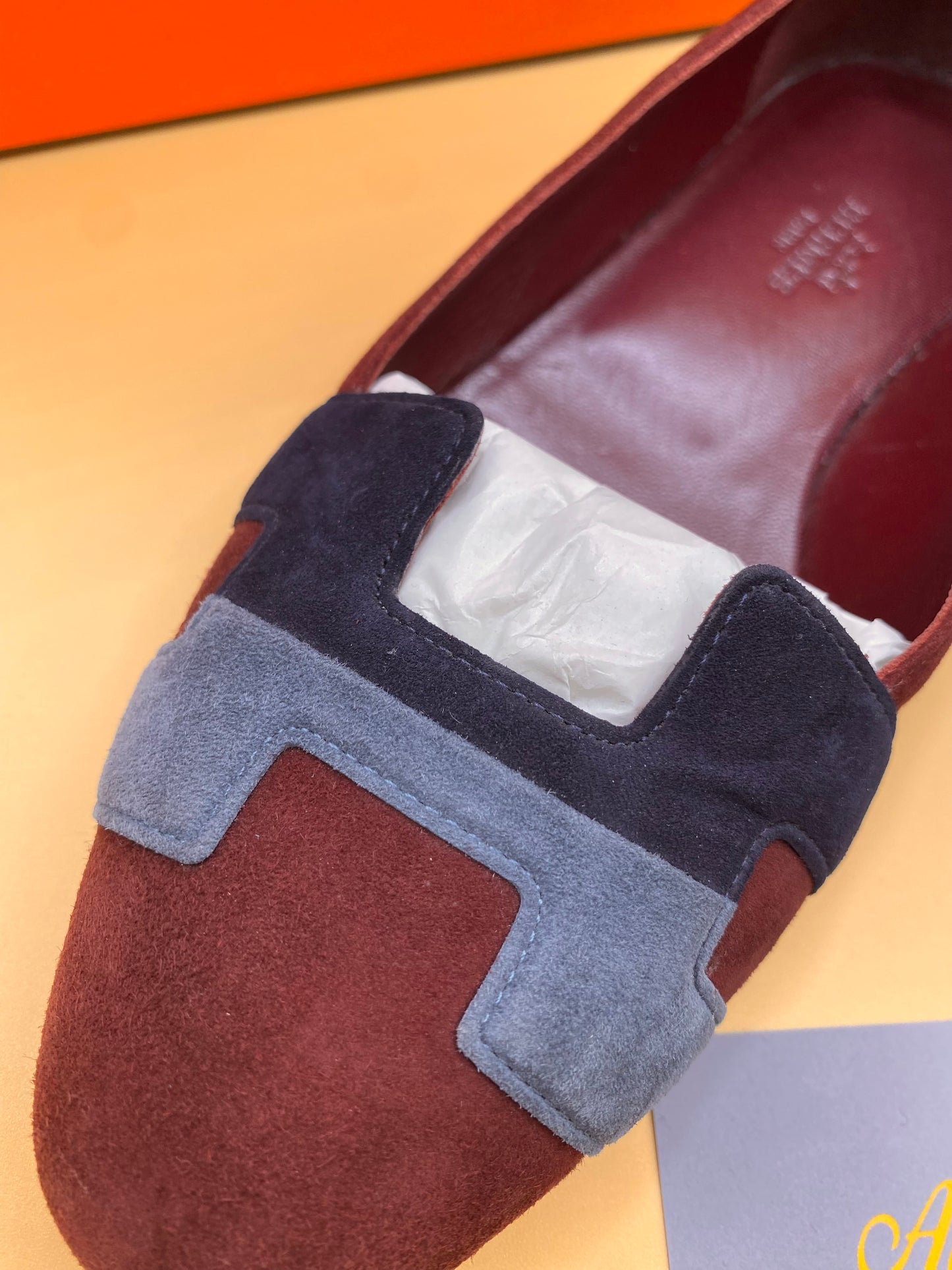 HERMES NICE BALLERINA FLATS 35.5