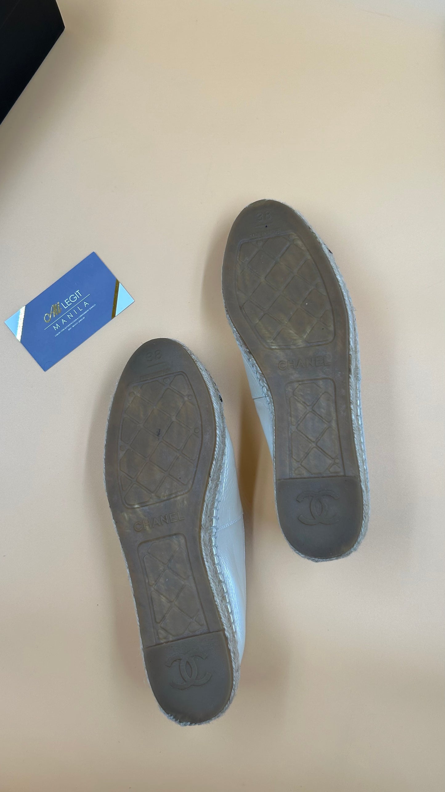 CHANEL ESPADRILLE EU38