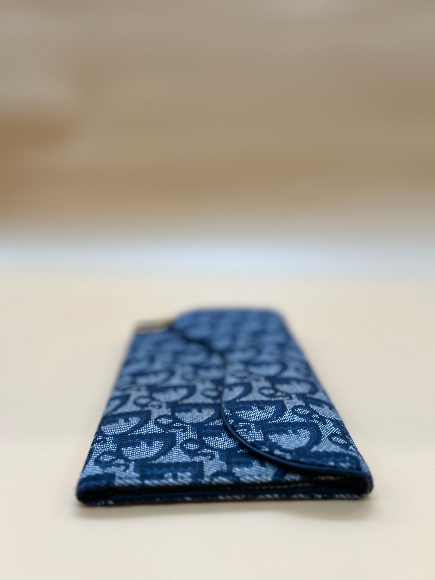 CHRISTIAN DIOR SADDLE WALLET